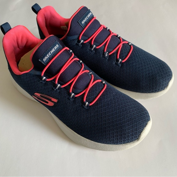 Skecher Summit Women’s Size 8 Navy and Pink - Picture 1 of 7